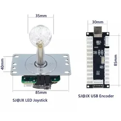 KUBII LED Joystick-Kit Grün, kompatibel mit Raspberry Pi, ODLED-GR