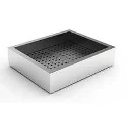 Chefgastro Crash-Eis Behälter Aufbau 2/1 GN BxTxH 722x590x170mm
