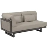 AppleBee Santorini Loungesofa rechts grau