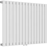 neu.haus Design Röhrenheizkörper 600 x 900 mm 653 W weiß Mittelventil