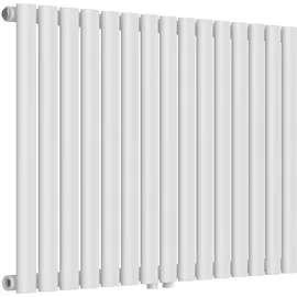 neu.haus Design Röhrenheizkörper 600 x 900 mm 653 W weiß Mittelventil