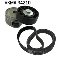 SKF Keilrippenriemensatz VKMA 34210