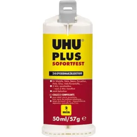 UHU Zweikomponentenkleber Plus Sofortfest 50 ml