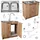 stamar Spülenschrank Eiche Gold 80 x 46 x 0 cm Braun