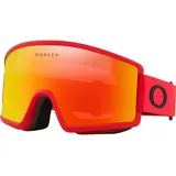 OAKLEY Target Line M Skibrille (Größe One Size, rot)