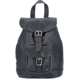 The Skandinavian Brand Mini Leder Rucksack schwarz : 00-schwarz Farbsortierung: 00-schwarz - Schwarz