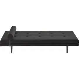 Atlantic Home Collection Polsterliege 1-Sitzer Schwarz