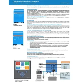 Victron Energy Victron Quattro 48/8000/110-100/100 - 0% MwST. (Angebot gemäß §12 USt Gesetz.)