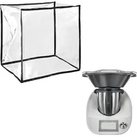 kwmobile Abdeckhaube für Thermomix TM5 TM6 transparent