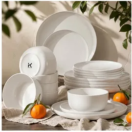 konsimo® VICTO Tafelservice 18-tlg. weiß