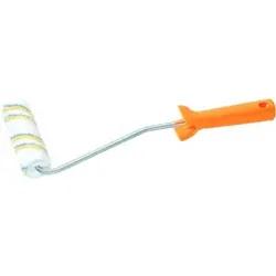 Ciret Lackier-Roller Gelbgraufaden 12 cm 1K