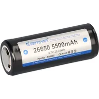 Keepower Keeppower 26650 Li-Ion Akku 3,6V 5500mAh (geschützt) -