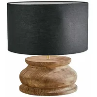Loberon Tischlampe Thérandon braun/schwarz