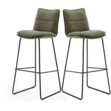 MCA Furniture Barhocker Hampton 110 x 54 cm Grün