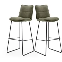 MCA Furniture Barhocker Hampton 110 x 54 cm Grün