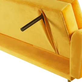 Beliani Schlafsofa 3-Sitzer VETTRE