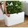 LECHUZA Cararo Komplettset 75 x 30 x 43 cm weiß hochglanz