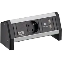 Bachmann Bachmann, DESK 1xCEE7/3 1xUSB Charger 9020382