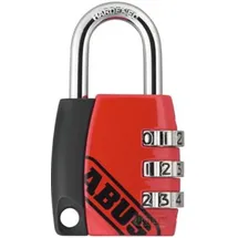 ABUS Zahlen-Vorhangschloss Color 155/20 B/ DFNLIESPP Zinkdruckguss, weiß