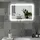 Homcom Badspiegel 50 x 70 cm LED mit 3 Lichtfarben IP44
