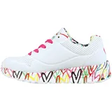 SKECHERS Uno Lite Kinder Weiß/Pink 29