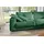 KAWOLA Ecksofa Madeline Cord Recamiere rechts smaragd