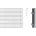 Alberts Doppelstabmattenzaun Set 12 Matten 1 0 x 24 m grau
