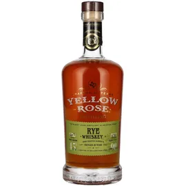 Yellow Rose Rye Whiskey 45% vol 0,7 l