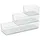 Zeller Schreibtisch-Organizer 3tlg-Set transparent 1 St.