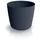 Prosperplast Blumentopf MILLY ROUND Anthrazit 14,6 cm