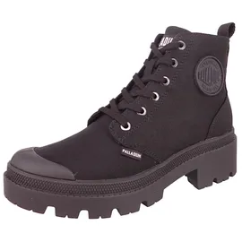 Palladium Damen Pallabase Twill Boots, Schwarz, 40 EU