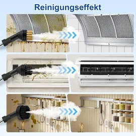 exkeen Dampfreiniger 2500W weiß