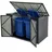 Juskys Mülltonnenbox Namur 1,9m2 grau
