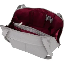 Voi Jeans Frederike Schultertasche Leder Grau/Silver