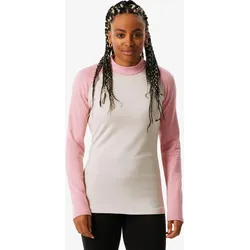 Skiunterwäsche Funktionsshirt Damen - BL500 beige/rosa M