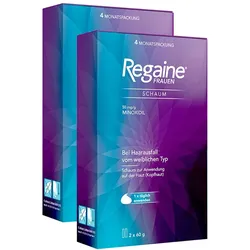 Regaine Frauen Schaum mit Minoxidil bei erblichem Haarausfall