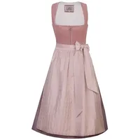 MarJo Trachtenkleid Midi Dirndl 2tlg. 70cm MARILENA puderrosa rosa 34