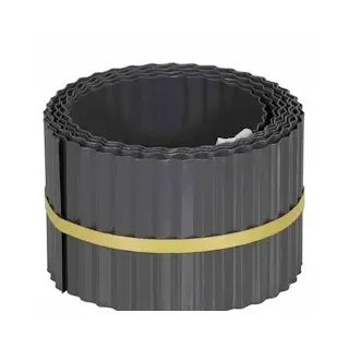 Siena Garden Rasenkante Metall, grau 6 m x 150 mm, grau