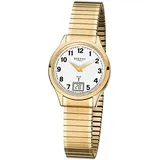 REGENT Funkuhr Edelstahl 29 mm FR-208