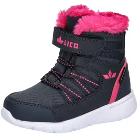LICO Shalby VS Sneaker, Marine/pink, 24 EU