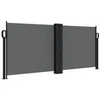 vidaXL Seitenmarkise Ausziehbar Anthrazit 100x1000 cm