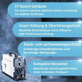 STAHLWERK ARC 200 Puls Pro (Inverterschweissgerät)