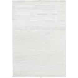 Ondeco Wabenplissee verspannt Klemmträger ohne Bohren Klemmfix  Blickdicht Sonnen-Schallschutz Farbe: weiss, Größe: 80x210 cm