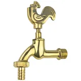 T-max Nostalgie Auslaufventil 1/2 Zoll gold