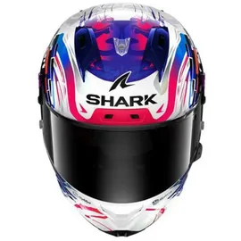 Shark Aeron-gp Zarco GP de France Integralhelm - Weiß/Lila/Blau - L