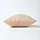 Homescapes Kissenbezug Unifarben 60 x 60 cm Beige