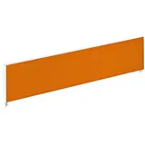 Paperflow Tischtrennwand für easyDesk Doppelschreibtische 120 cm orange, 120x33x4 cm