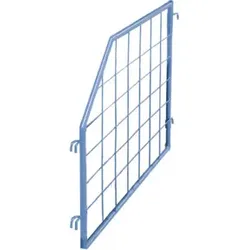 VARIOfit Palettenaufsatz Trenngitter schräg Tiefe 950 mm Nutzhöhe 1.000/500 mm