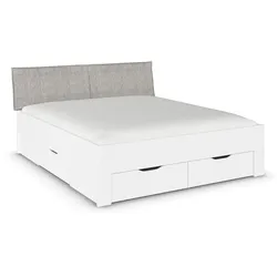 rauch Bett »Aditio Beds« - 186x216x100cm - weiß - Holz