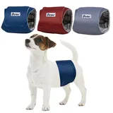 Dono Hundewindeln für Rüden Wiederverwendbare, 3 Stück, Rüdenwindel Waschbar, Hunde Windeln Rüden, Inkontinenz, Welpentraining, Reisen, Markierungsprobleme,XS,S,M,L,XL,XXL